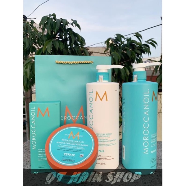 Dầu Gội Xả Dưỡng Ẩm Moroccanoil 1000Ml[Chính Hãng]