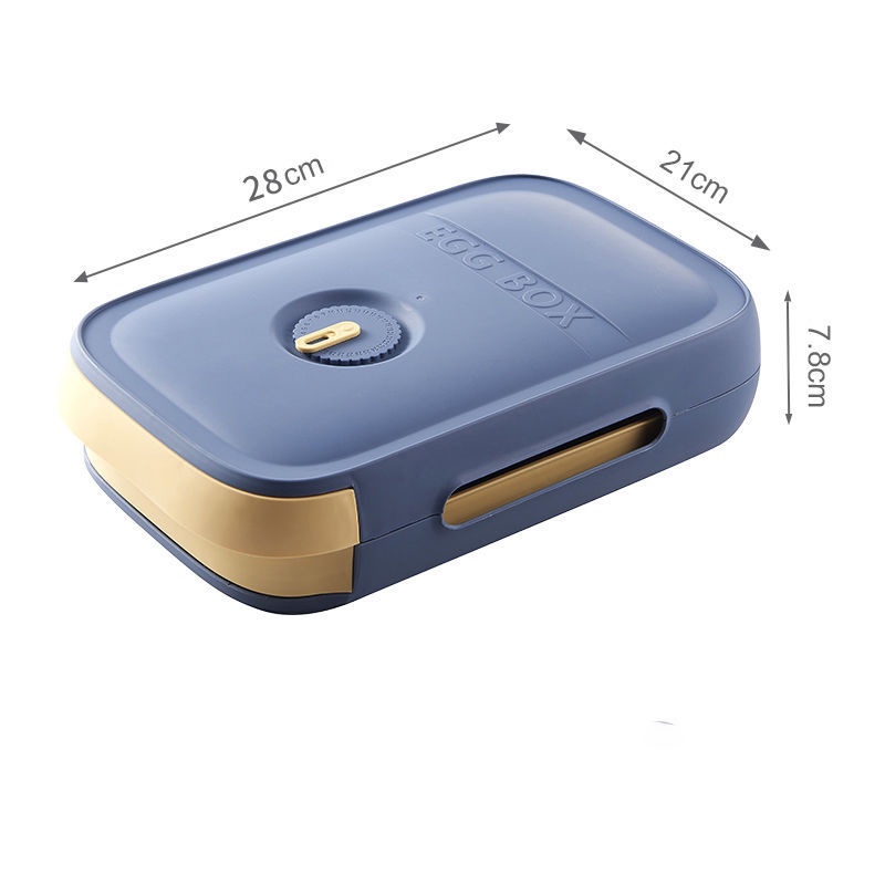 Hộp nhựa đựng trứng có nắp đậy tiện dụng