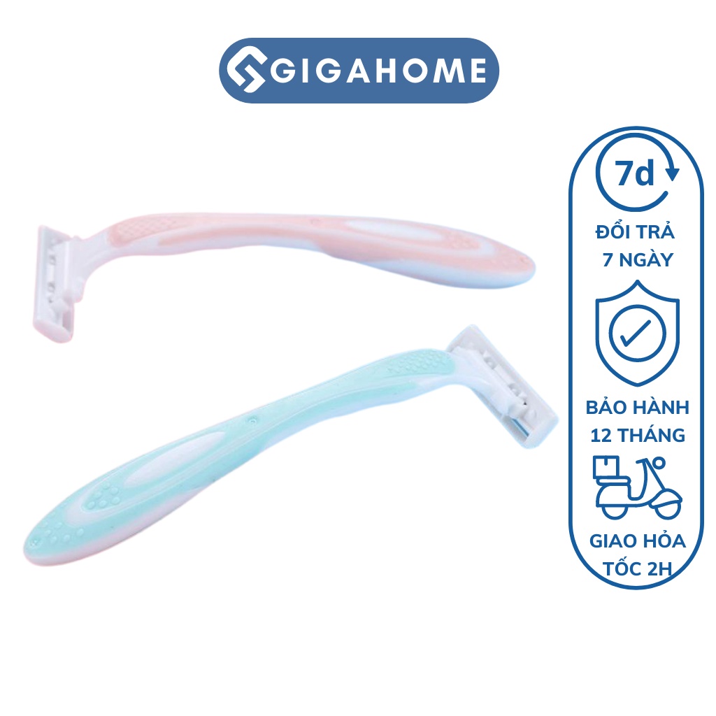 Dao Cạo Lông Nách Cho Nữ GIGAHOME Không Làm Tổn Thương Da, An Toàn 7364