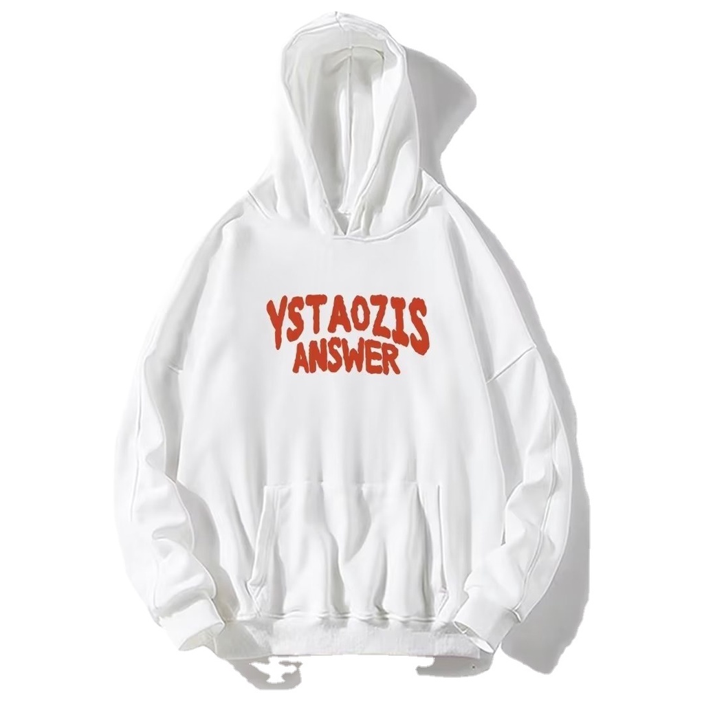 Áo hoodie Oversize In Chữ Thời Trang Hàn Quốc Chất Lượng Cao Cho Nam Size M-5XL