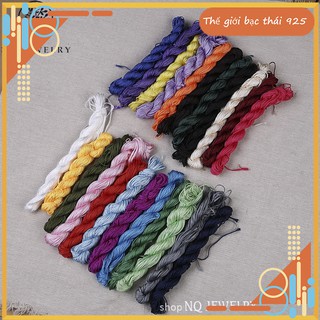 Bó dây vải dù loại 1,5mm, dây vải dù thắt vòng tay