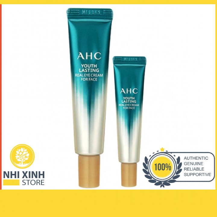 [NEW 2021] Kem Dưỡng Da Vùng Mắt Và Mặt AHC Ageless Real Eye Cream For Face | BigBuy360 - bigbuy360.vn