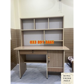 Bàn học sinh liền kệ ván okal