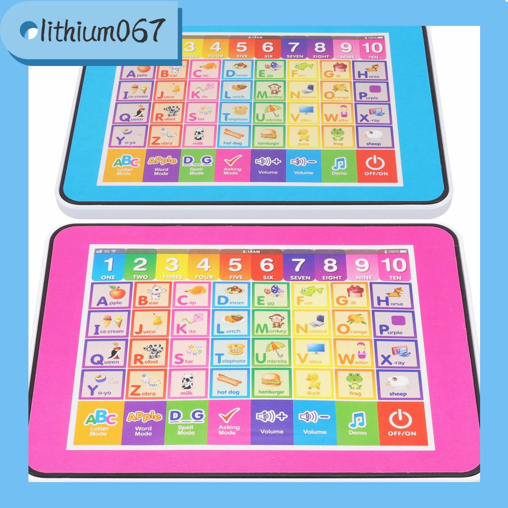 Máy học tiếng Anh Lithium067 6 chức năng giáo dục nội dung phong phú cho bé