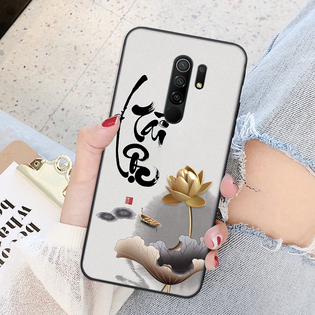 Ốp lưng Xiaomi REDMI 9 in hình chữ tài chữ lộc, Cha Mẹ, bình an SIÊU ĐẸP