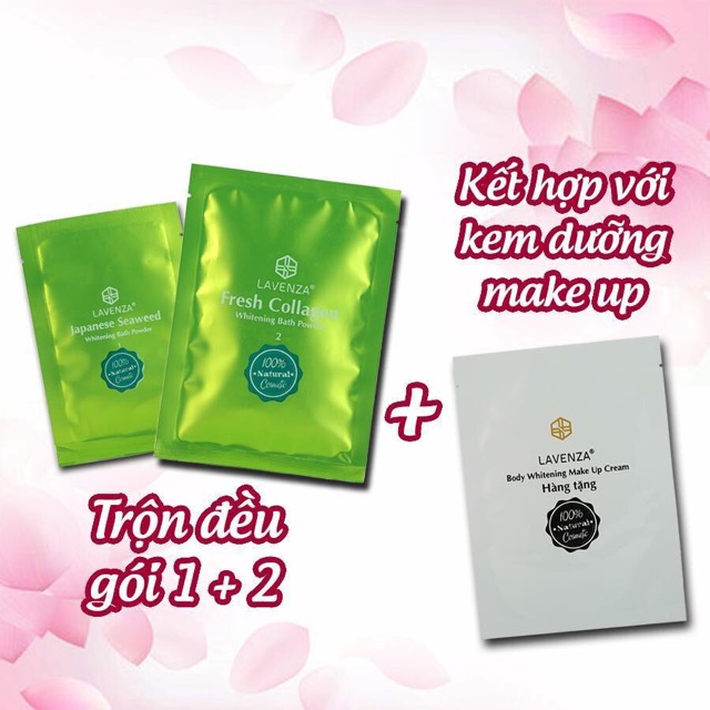 Tắm trắng tảo biển Tươi Nhật Bản Collagen