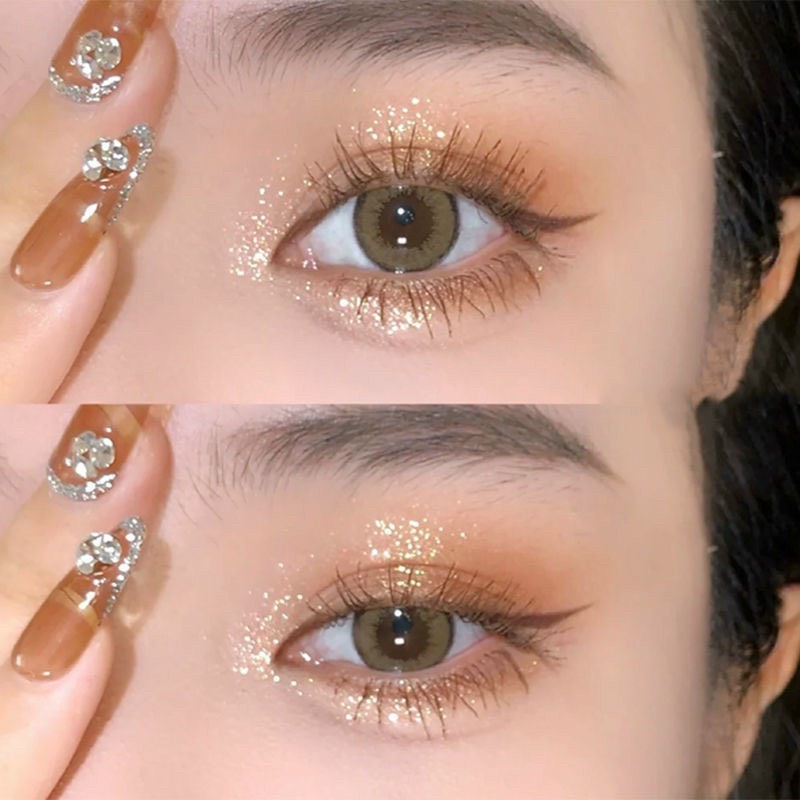 Nhũ mắt 2 màu sensory 2 đầu