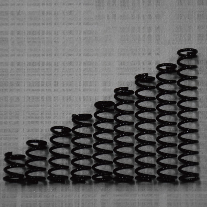 1 Lò Xo Nén Dây Thép Mangan Đường Kính 1.5mm-2mm Dài 305MM