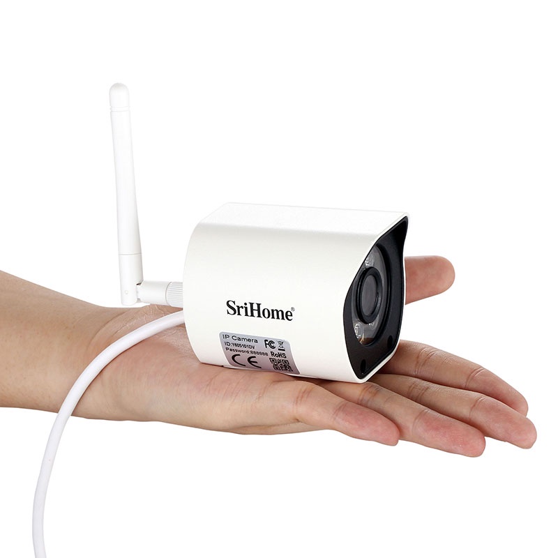 Camera 5MP siêu nét wifi Srihome có màu ban đêm - đàm thoại 2 chiều SH034