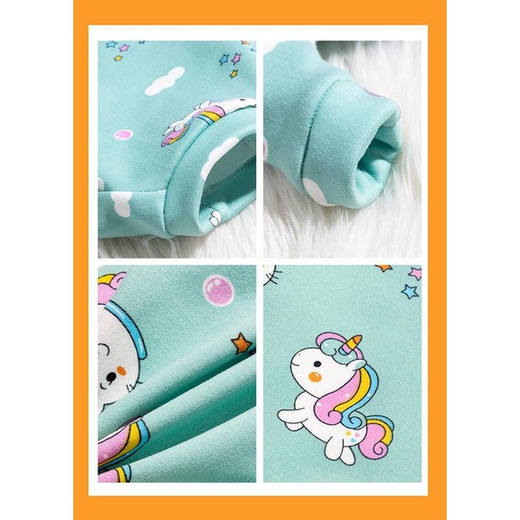 Áo len giữ ấm thú cưng họa tiết hoạt hình dễ thương thời trang