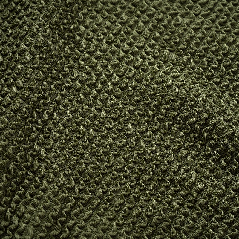 Bộ Áo Croptop Dài Tay Thắt Nút + Chân Váy 2 Mảnh D0309