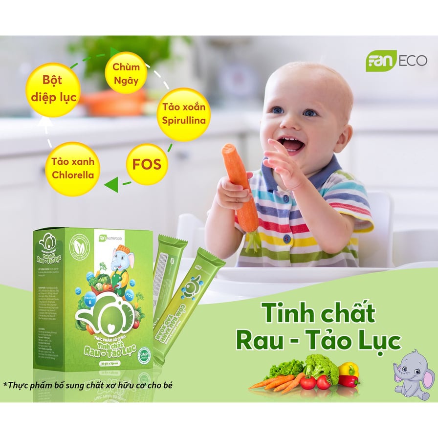 TINH CHẤT RAU- TẢO LỤC FANECO