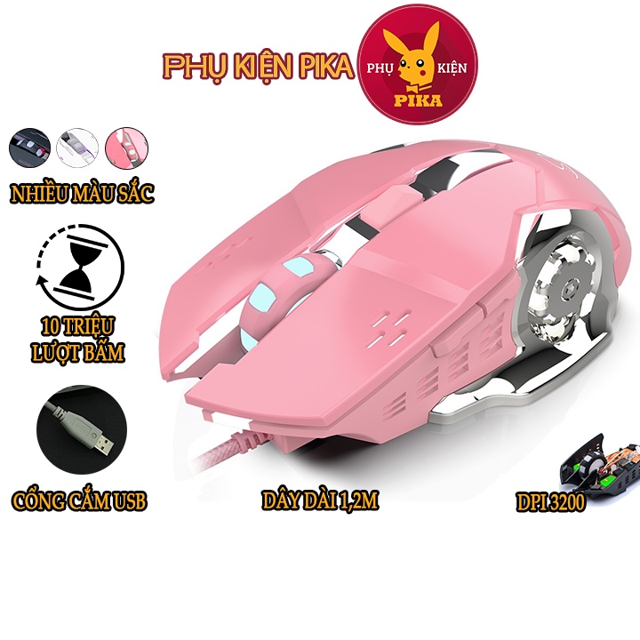 Chuột game thủ G502 Q5 LED màu siêu đẹp