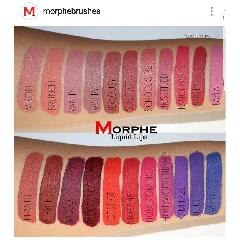 Morphe - Son Kem Lì Morphe Liquid Lipstick Matte Mat 4.5ml