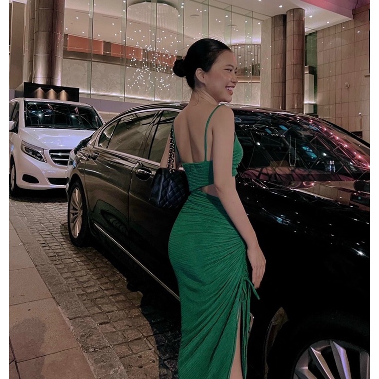 THIẾT KẾ- Váy body rút dây khoe dáng