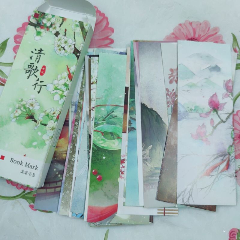 Bookmark Ký cẩm thư Bookmark cổ phong Ca tấn đào hoa - Mộng - Sally garden