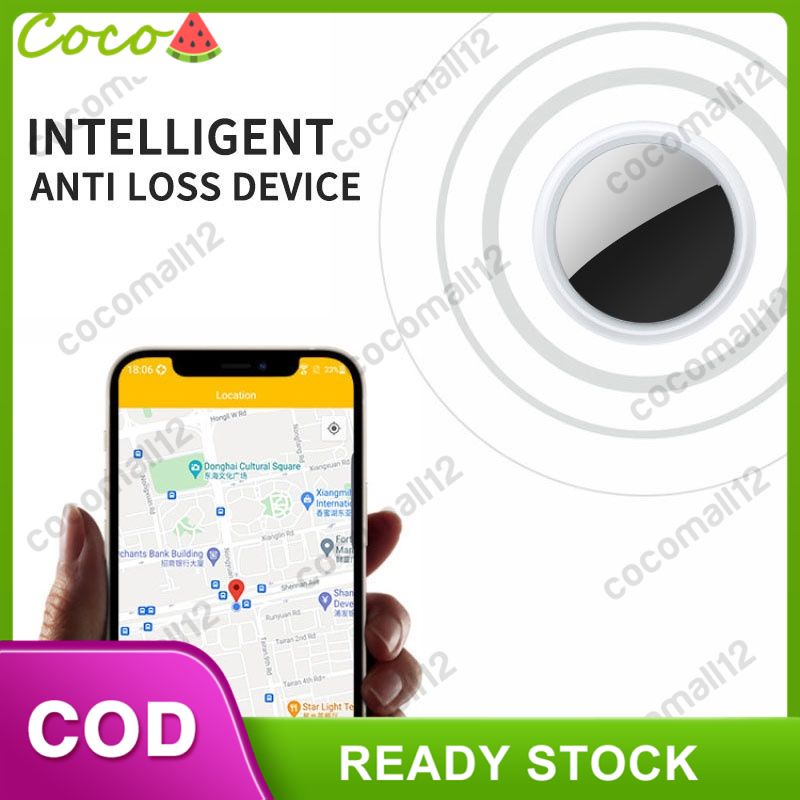 【IN STOCK】 Airtags GPS Tracker Thông Minh Công Cụ Tìm Key Finder Chính Tìm Kiếm GPS Trẻ Em Tracker Định Vị TRACKER Pet Tracker Với Bảo Vệ che Đối Với Apple airtag phụ kiện cocomall12