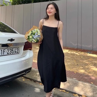 ĐẦM SUÔNG THẮT NƠ LƯNG