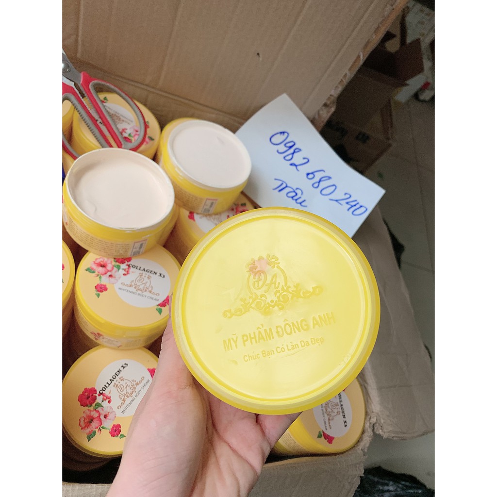 [Mã COS1901 hoàn 8% xu đơn 250K] (100% CHÍNH HÃNG) KEM BODY COLLAGEN X3 TRẮNG MỊN 300G | BigBuy360 - bigbuy360.vn