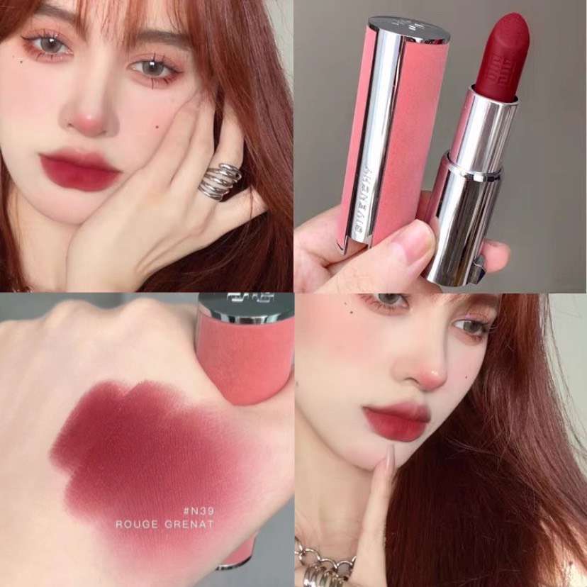 Son Givenchy Vỏ Hồng - Givenchy Le Rouge Sheer Velvet Limited