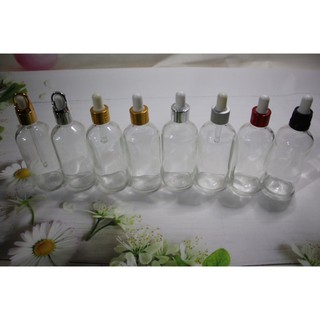 Chai thuỷ tinh đựng tinh dầu 5ml đến 100ml nắp bóp nhỏ giọt