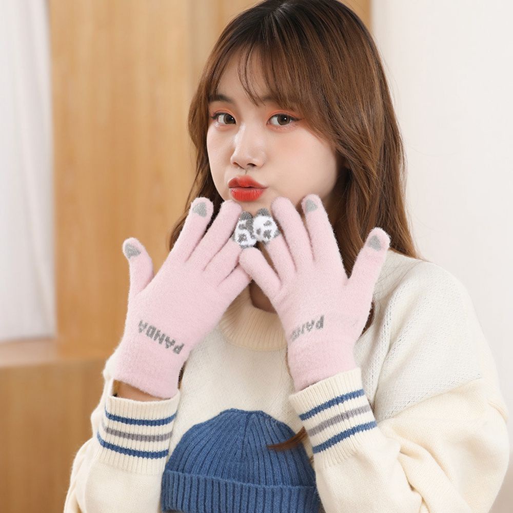 2 Găng tay lái xe mềm mại giữ ấm có thể dùng màn hình cảm ứng