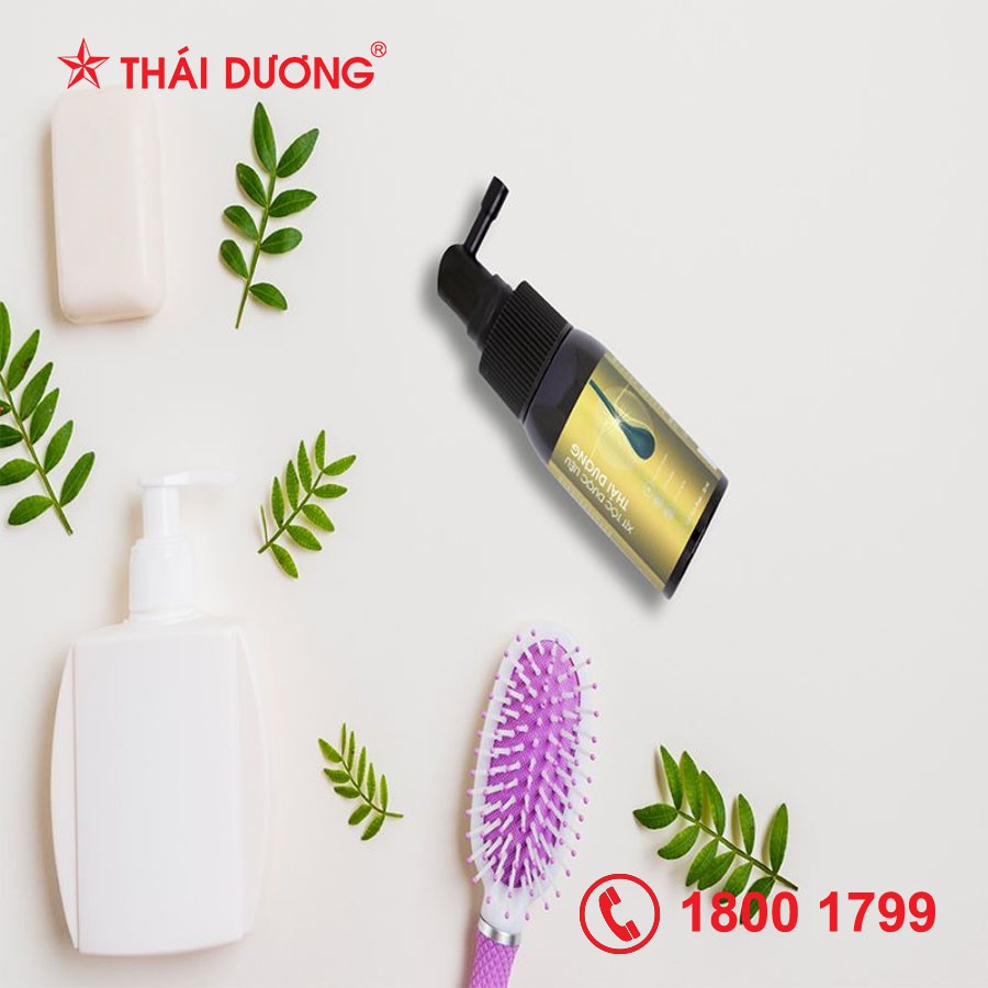 Xịt Tóc Dược liệu Thái Dương - Dưỡng Tóc, Kích thích Mọc Tóc, Ngăn Rụng Tóc, Ngừa Gàu Ngứa (Lọ 30ml) [Chính Hãng]