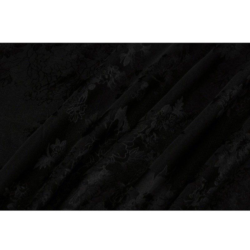 Áo Sơ Mi Nam Dài Tay Cổ Bẻ Màu Đen Trơn Thời Trang