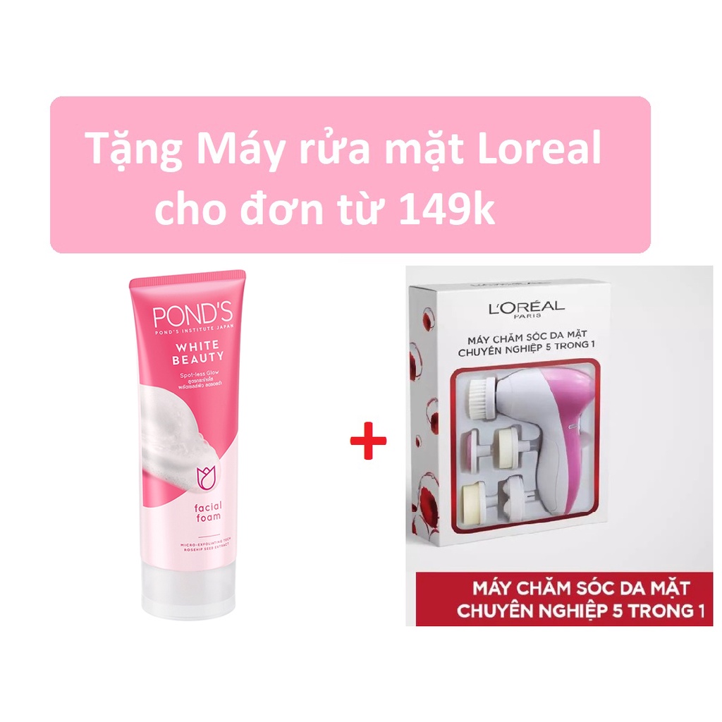 Sữa Rửa Mặt Làm Sáng Da Pond's White Beauty