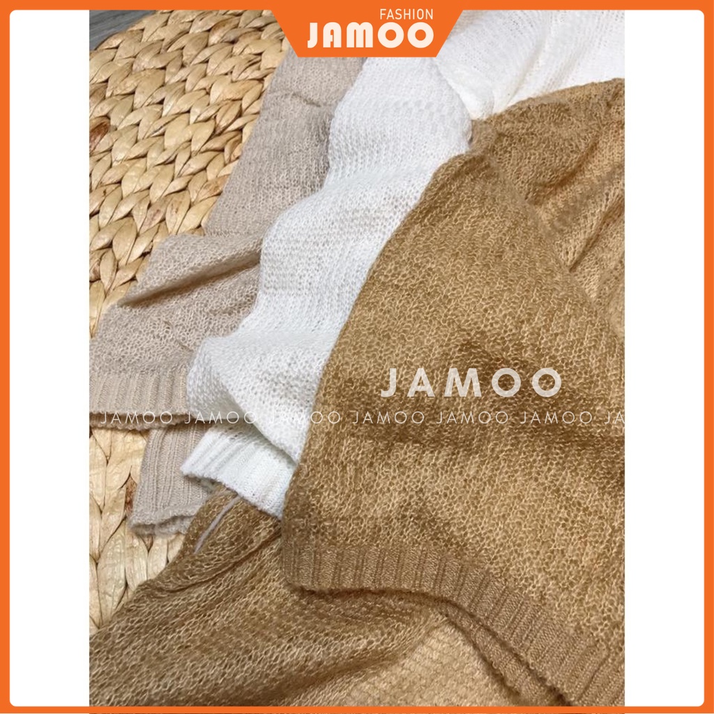 ÁO KHOÁC MỎNG ĐI BIỂN , Áo cardigan len mỏng nữ JAMOO hàng Quảng Châu SIÊU ĐẸP | BigBuy360 - bigbuy360.vn