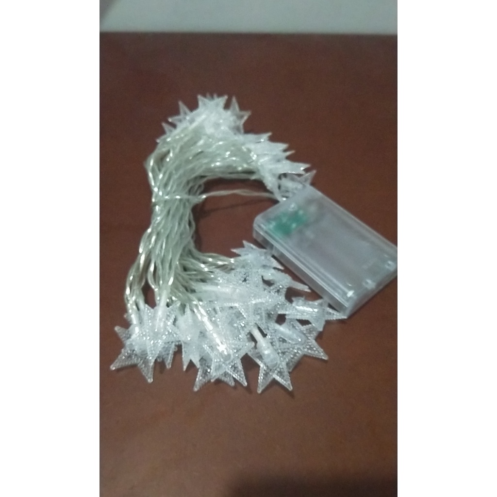 Đèn LED trang trí hình Ngôi sao Chạy Pin Cho SInh Nhật , Noel, Đơn Giản Nhưng Rất Đẹp Rẻ Vô Địch