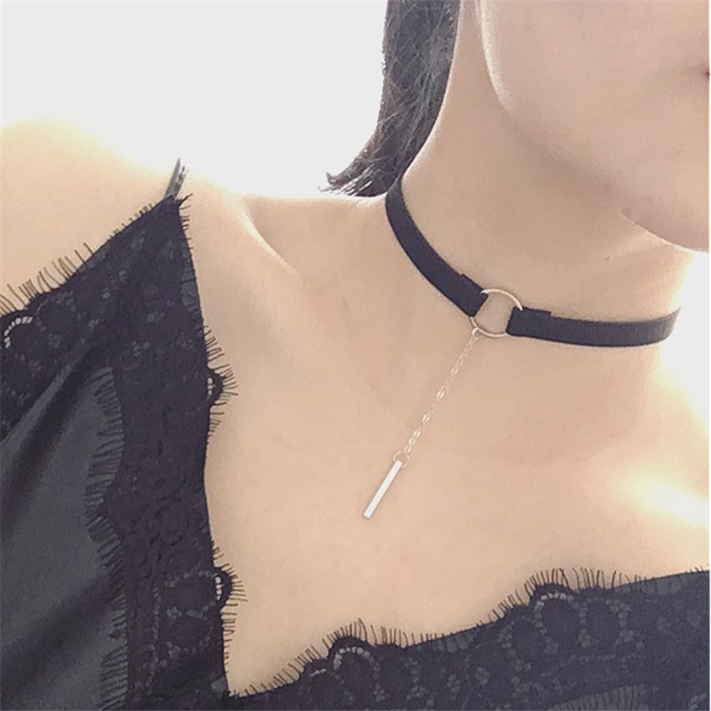 SUXI Vòng cổ choker kiểu Hàn Quốc thời trang