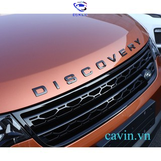 Chữ Nổi 3D Dán Xe Hơi Ô Tô – Tem DISCOVERY Mạ Crom Trang Trí Xe Ô Tô, 3 Màu Lựa Chọn