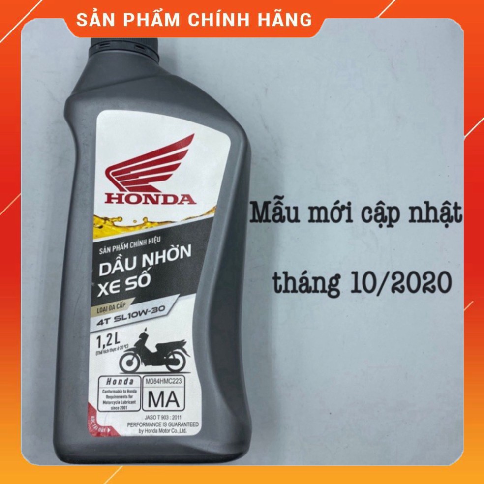 Dầu nhớt Honda xe số, xe côn tay 1.2L cho Winner, xe phân khối lớn