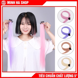 Tép kẹp tóc light – highlight/ tóc kẹp sợi nhuộm ombre phong cách hàn quốc