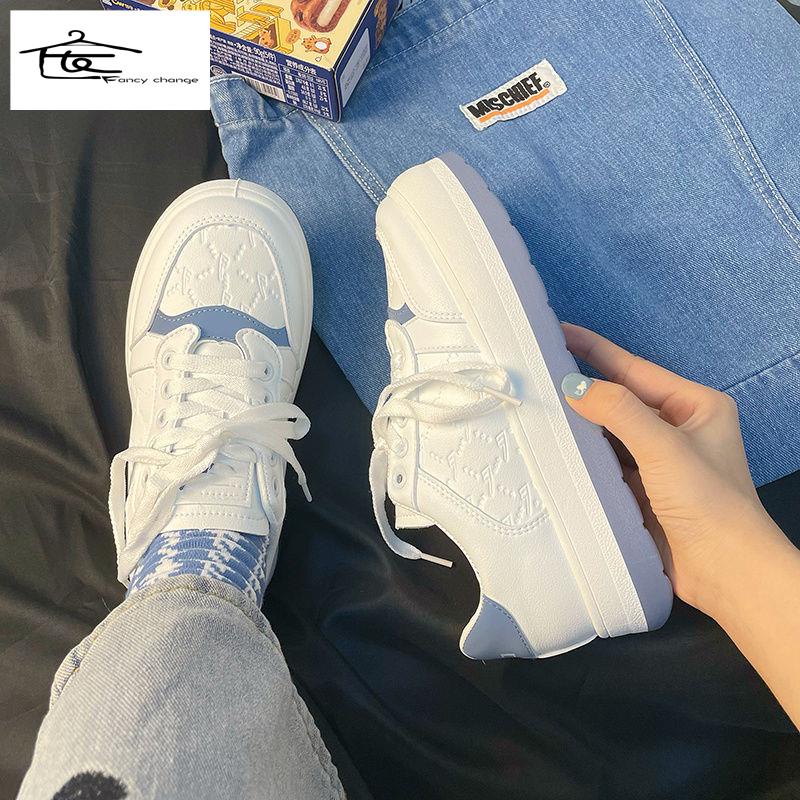 Giày Mũi Tròn Thiết Kế Dễ Thương Thời Trang Xuân Thu Cho Nữ 2022