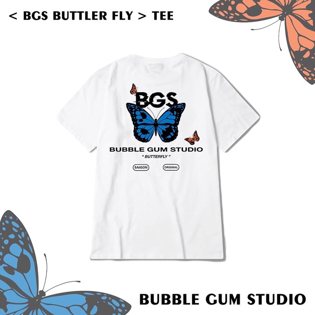 Áo thun Butterfly - by Bubble Gum Studio