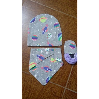 set 3 mũ yếm giày