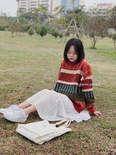 Áo len thổ cẩm