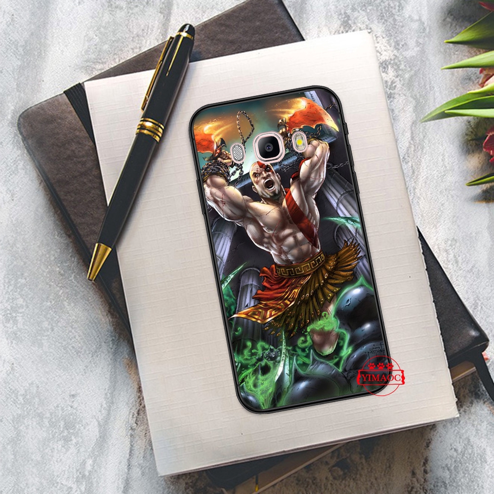 Ốp điện thoại mềm hình Kratos God Of War 4 184C cho Samsung J4 J6 J7 J8 Plus Prime A2 Core