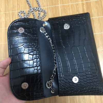 Túi Đeo Chéo Màu Đen Thiết Kế Đơn Giản Thời Trang Dành Cho Nữ