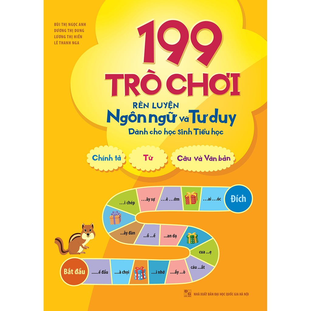 Sách - 199 Trò Chơi Rèn Luyện Ngôn Ngữ Và Tư Duy Dành Cho Học Sinh Tiểu Học