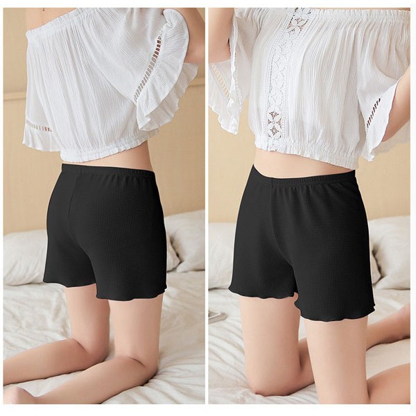 Quần mặc váy chất len tăm - Quần short nữ