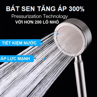 Vòi Hoa Sen Nhôm Tăng Áp