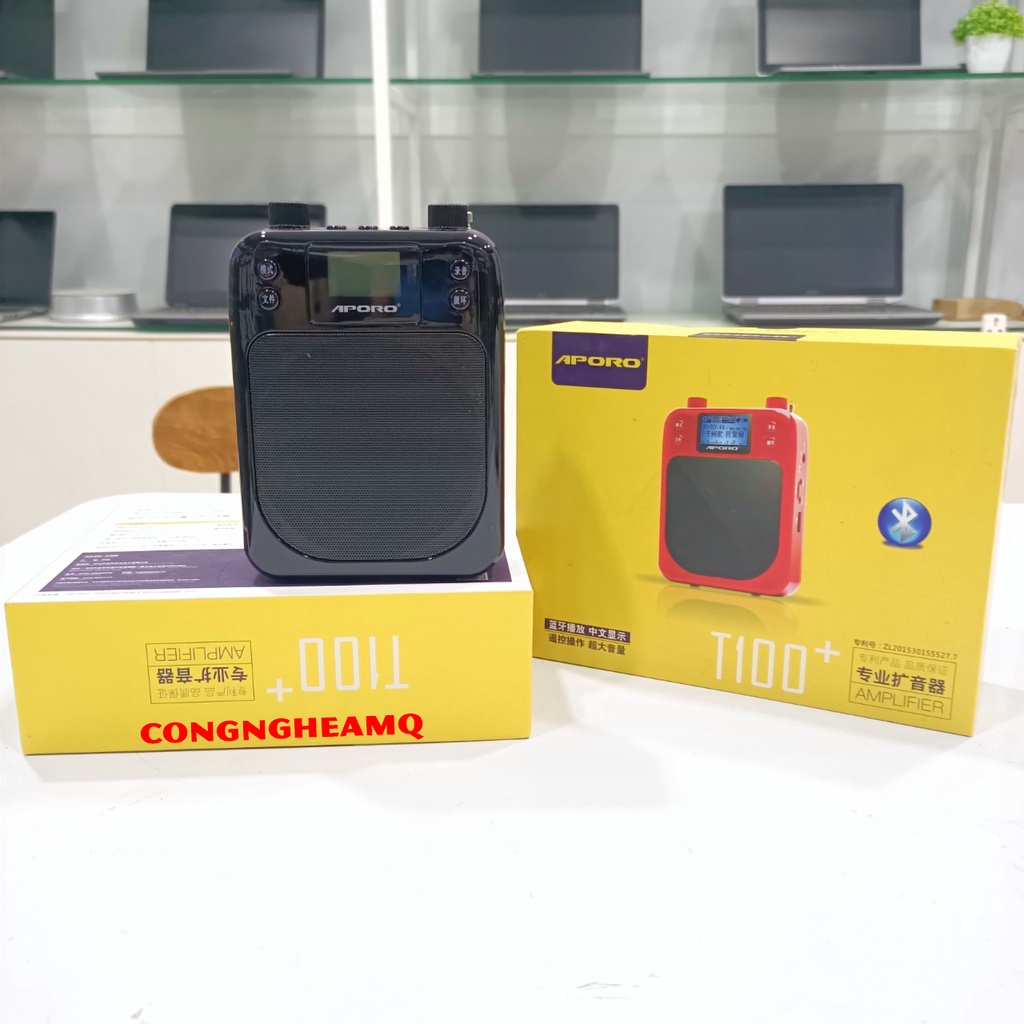 Máy trợ giảng không dây APORO T100 2.4G - Có bluetooth mẫu mới nhất  Máy trợ giảng không dây Aporo T100 2.4G  được trang