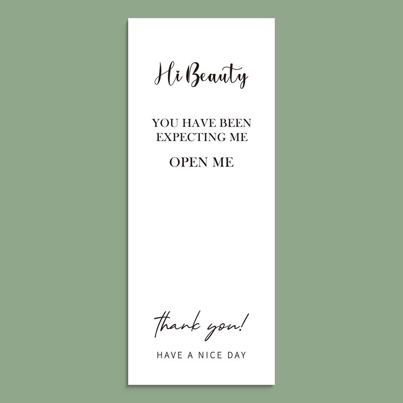 Bộ 30 Miếng Dán In Chữ Thank you Trang Trí Hộp Quà