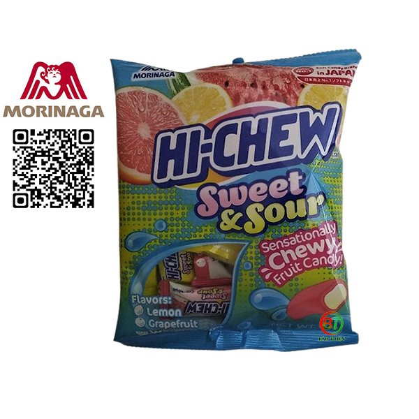 (Nhiều vị) Kẹo mềm trái cây Morinaga Nhật Bản 90g