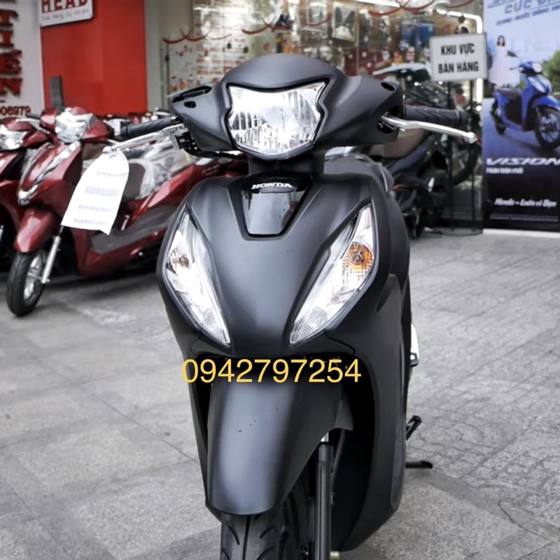 Sơn xe máy Honda Vision màu Đen nhám MTP215-2K Ultra Motorcycle Colors