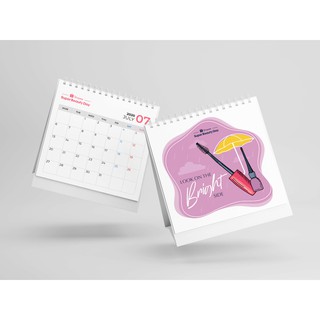 [HB GIFT] Lịch để bàn Super Beauty Day 2020