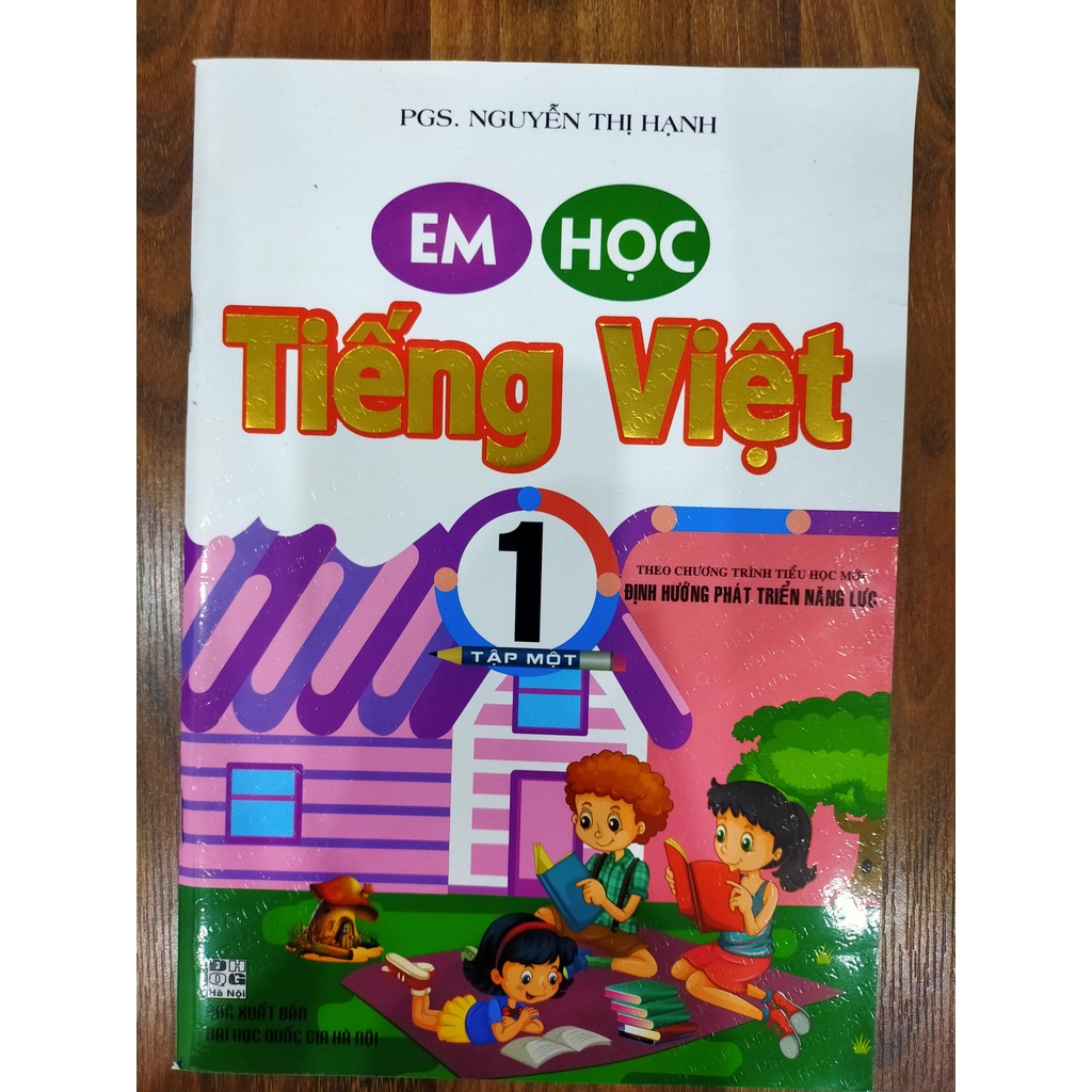 Sách - Em Học Tiếng Việt 1 Tập 1 (Theo Chương Trình Tiểu Học Mới Định Hướng Phát Triển Năng Lực)